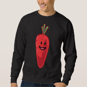 Sudadera Razal de remolacha zanahoria jardín zanahoria verd