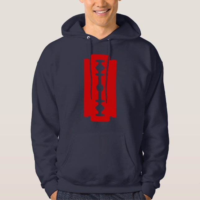 Sudadera Razor Blade - Rojo en la oscuridad (Anverso)