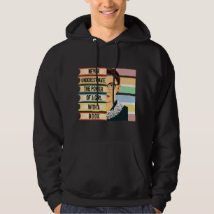 Sudadera RBG - Nunca subestimes a un Chica con un libro