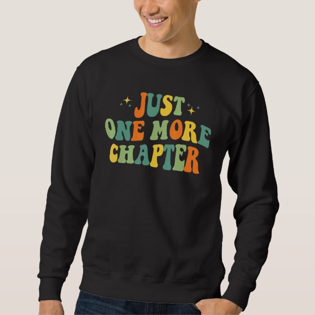 Sudadera Reading     Just One More Chapter Book   (Anverso)