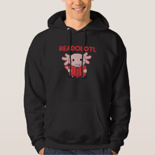 Sudadera Readolotl Un Axolotl Que Lee Muchos Libros