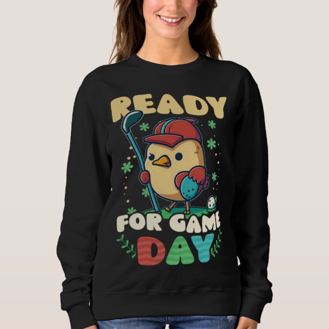 Sudadera Ready Game Day Golf Easter (Anverso)