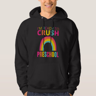 Sudadera Ready to Crush preschool Back to School Rainbows
