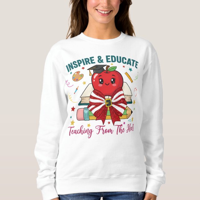 Sudadera "Ready to Learn Back to School T-Shirt" (Anverso)