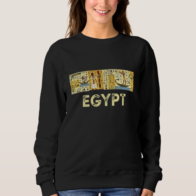 Sudadera Real Ancient Egypt Graphic   & Cool Designs 1 (Anverso)