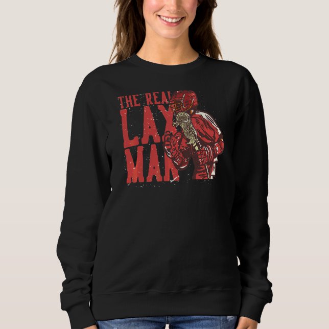 Sudadera Real Lax Man Coach Mens Lacrosse (Anverso)