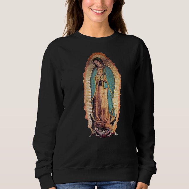 Sudadera Real Nuestra Señora de la Virgen Guadalupe María C (Anverso)