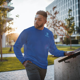 Sudadera real y azul cielo personalizado