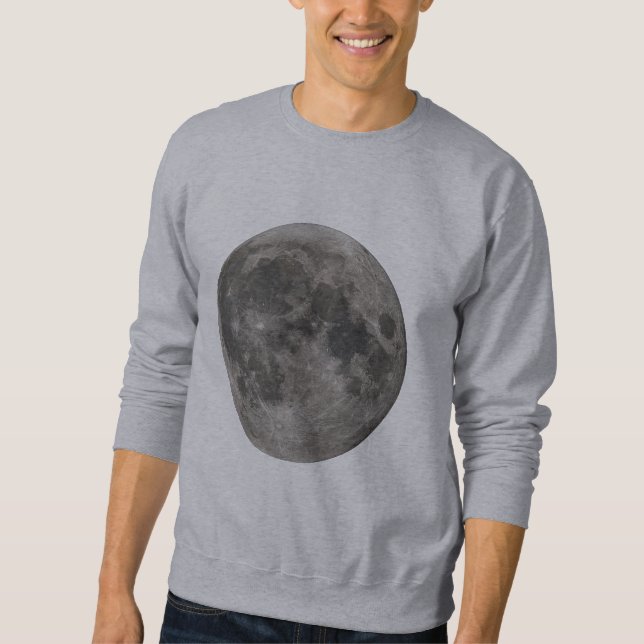 Sudadera Realistic Full Moon (Anverso)