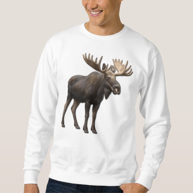 SUDADERA REALISTIC MOOSE DESIGN. SAMER BRASIL (Anverso)