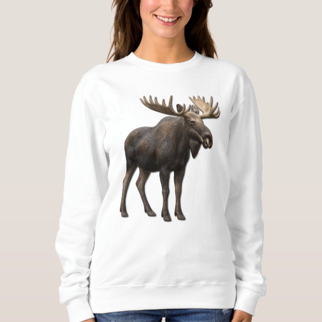 SUDADERA REALISTIC MOOSE DESIGN. SAMER BRASIL (Anverso)