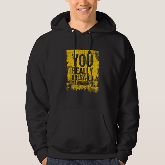 Sudadera Realmente Bolsa mi argumento Portugal (Anverso)