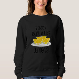 Sudadera Realmente Como Las Frutas Lemonadas De Verano Lemo