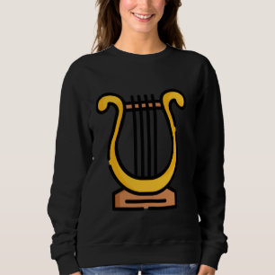 Sudadera Realmente Como Lyre Stringed Instrument