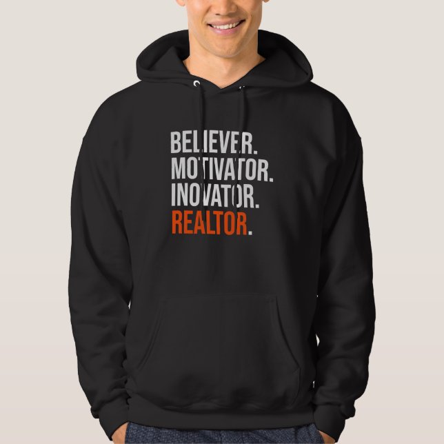 Sudadera Realtor Inspiration and Motivational (Anverso)