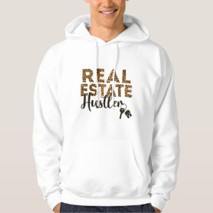 Sudadera Realtor Real Estate Hustler Leopard Cheetah