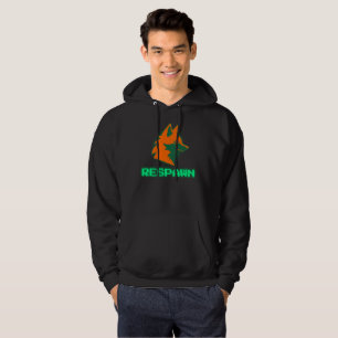 Sudadera REAPARECER – Logo de Neon Gamer Fox