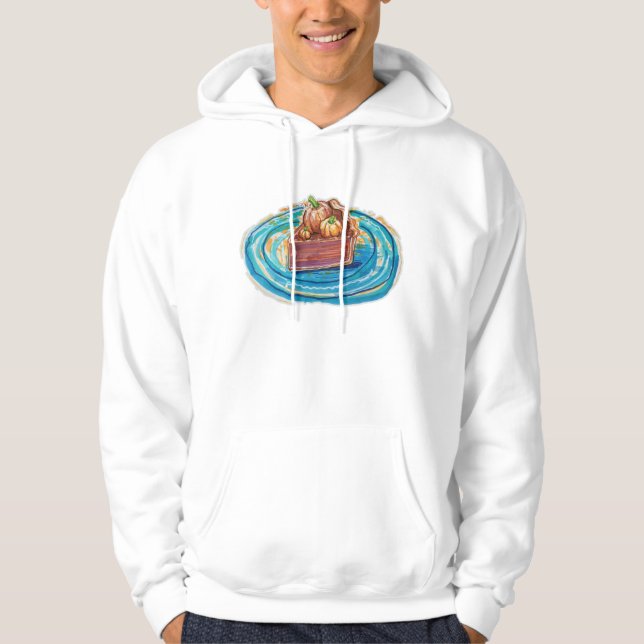 Sudadera Rebanada de pastel de calabaza (Anverso)