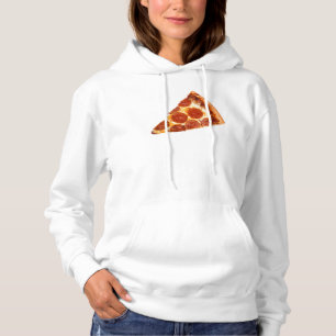Sudadera rebanada de pizza de pepperoni clásica de Slippery
