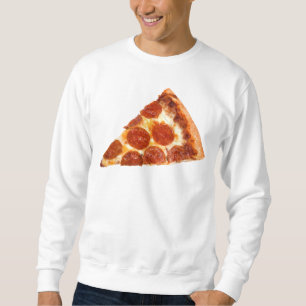 Sudadera rebanada de pizza de pepperoni clásica de Slippery