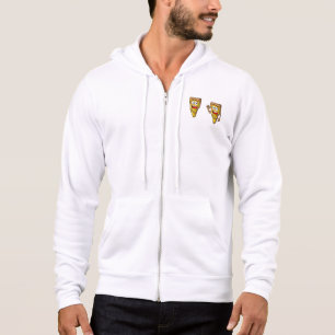Sudadera Rebanadas de pizza de champiñones felices