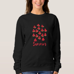Sudadera Rebanadas de sandía de verano Sandía linda Mujeres