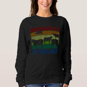 Sudadera Rebaño Ese Animal Para Hombres Mujeres Niños Vaca