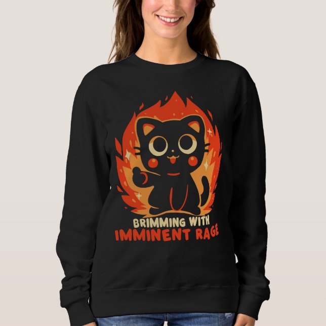 Sudadera Rebosante de Ira Inminente (Anverso)