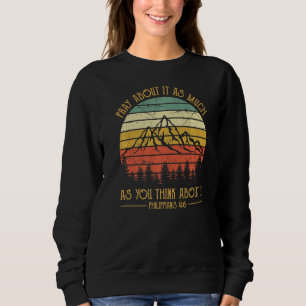 Sudadera Recen Por Eso Tanto Como Piensan Sobre Su Oración