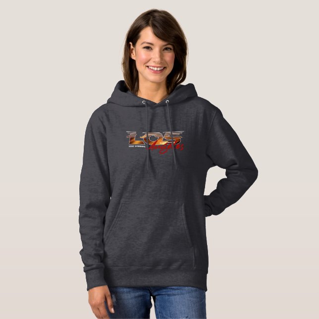 Sudadera Recen por Los Ángeles | Mujer (Anverso completo)