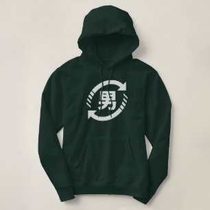 Sudadera Reciclar niños japoneses   Rótulo Kanji Nihongo