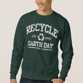 Sudadera Recicle Día de la Tierra el 22 de abril