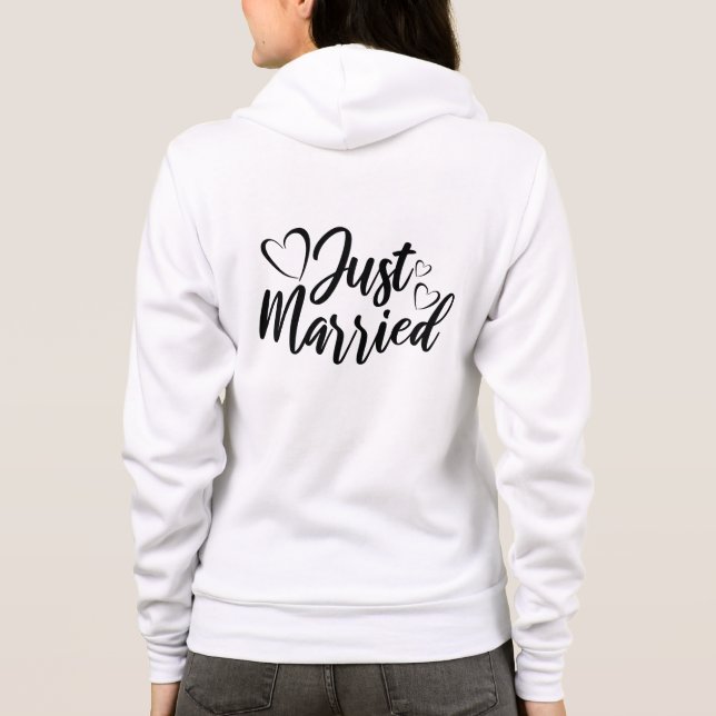 Sudadera Recién Casados (Reverso)