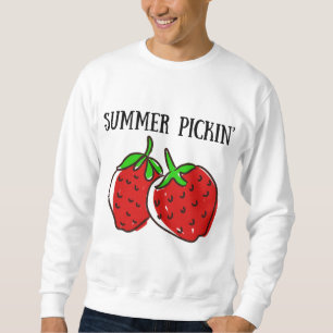 Sudadera Recogida de fresas, recogida de frutas, recogida v