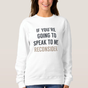 Sudadera Reconsiderar