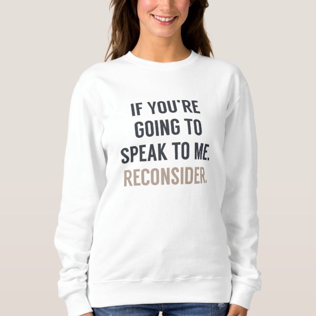 Sudadera Reconsiderar (Anverso)