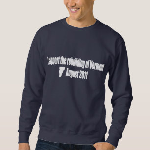 Sudadera Reconstrucción de la camiseta de Vermont