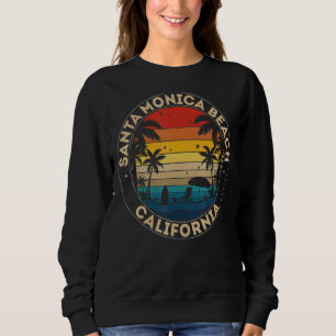 Sudadera Recordatorio de California en Santa Mónica Beach S
