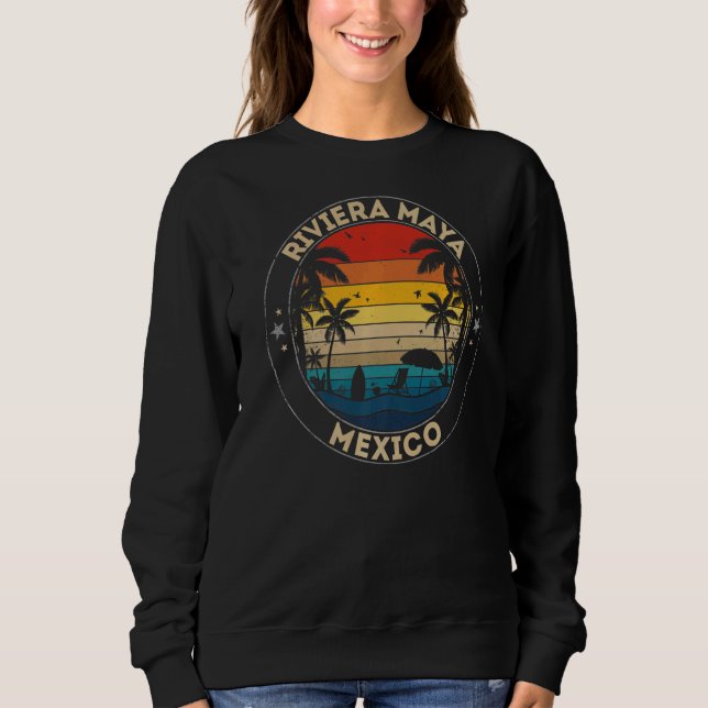 Sudadera Recordatorio de México de Riviera Maya Souvenir (Anverso)