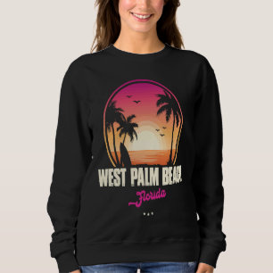 Sudadera Recordatorio de West Palm Beach Souvenir Florida