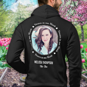 Sudadera Recordatorio Elegante Memorial de Fotografía Perso