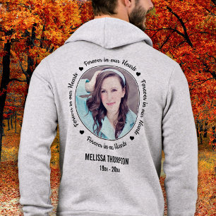Sudadera Recordatorio moderno conmemorativo de fotos person