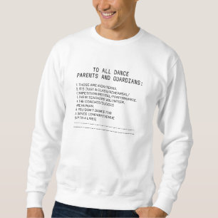 Sudadera Recordatorio para Padres de Baile Banana Unisex