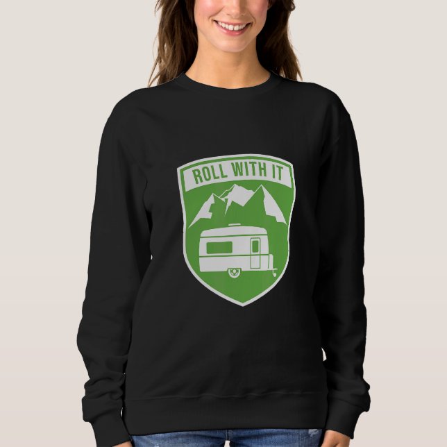 Sudadera Recorrido con acampador RV (Anverso)
