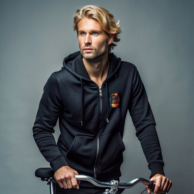 Sudadera Recorrido de ciclismo de la gama Retro Mesabi (Subido por el creador)