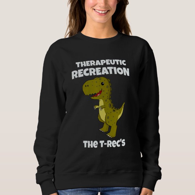 Sudadera Recreación terapéutica El Dino Pu de T-rec (Anverso)