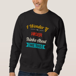 Sudadera Recuento de citas divertidas de Niger Lover