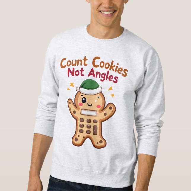 Sudadera Recuento de cookies no de angles Cookie Whimsy (Anverso)