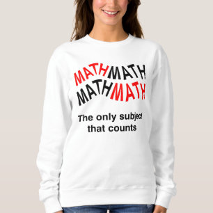 Sudadera Recuentos matemáticos ondulados