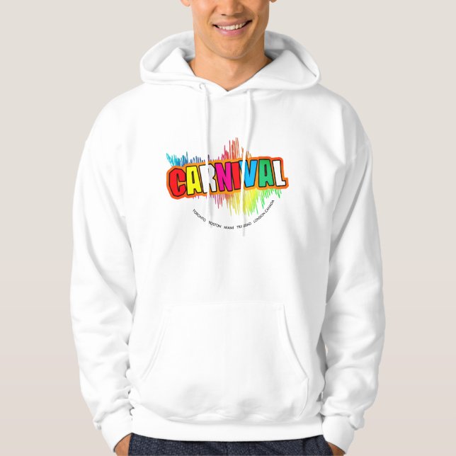 Sudadera Recuerdo colorido del CARNIVAL (Anverso)